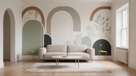 5 Stencil Design for Living Room Ideas