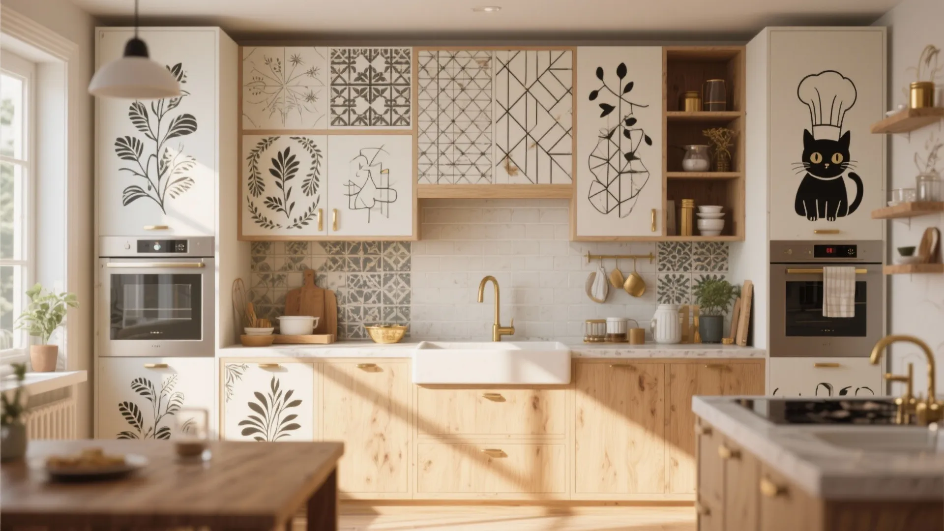 Creative Stencil Ideas for Kitchen Cabinets: Transform Your Kitchen with Unique Stencil Designs