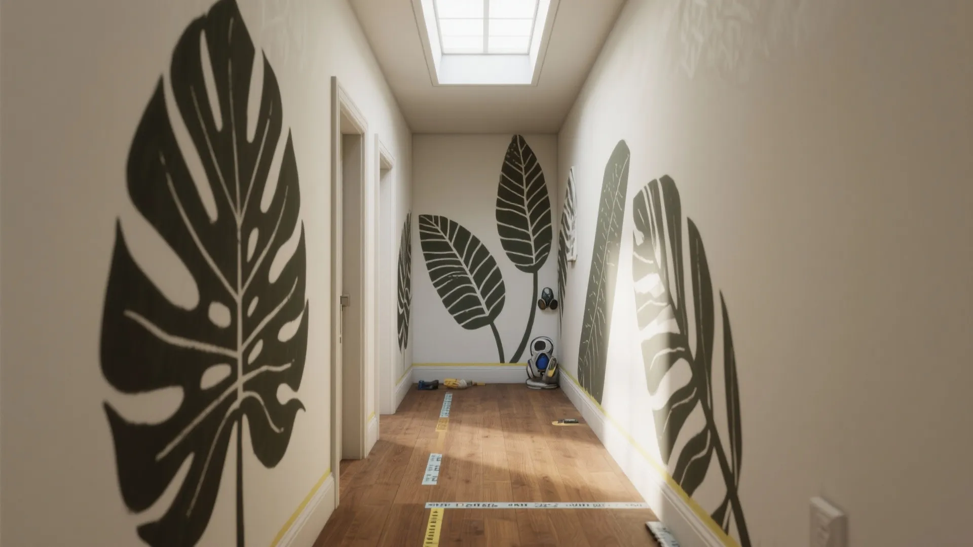Big Wall Stencils for Painting: 5 Ideas: How to use oversized stencils to make small rooms sing — five practical inspirations from a pro
