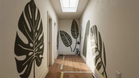 Big Wall Stencils for Painting: 5 Ideas