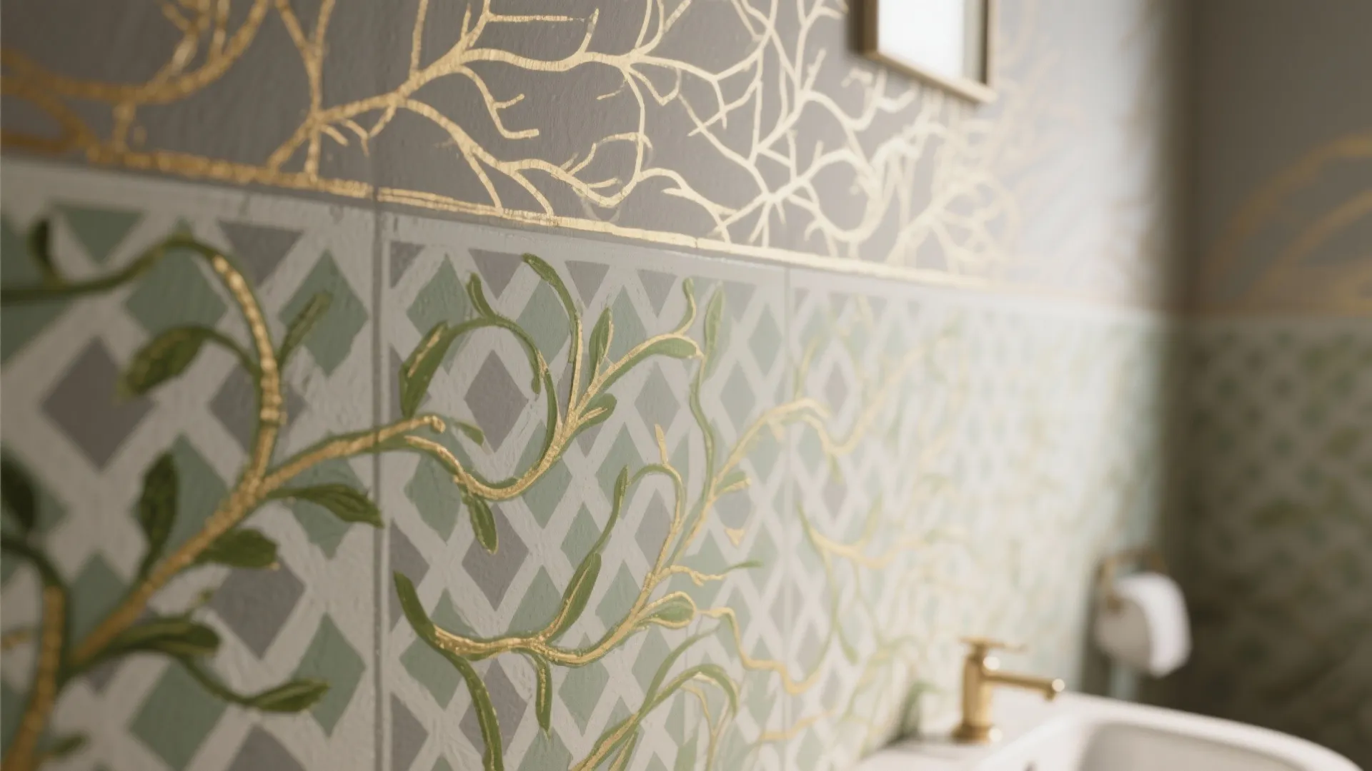 Stencil + Freehand Pattern Layers for Character