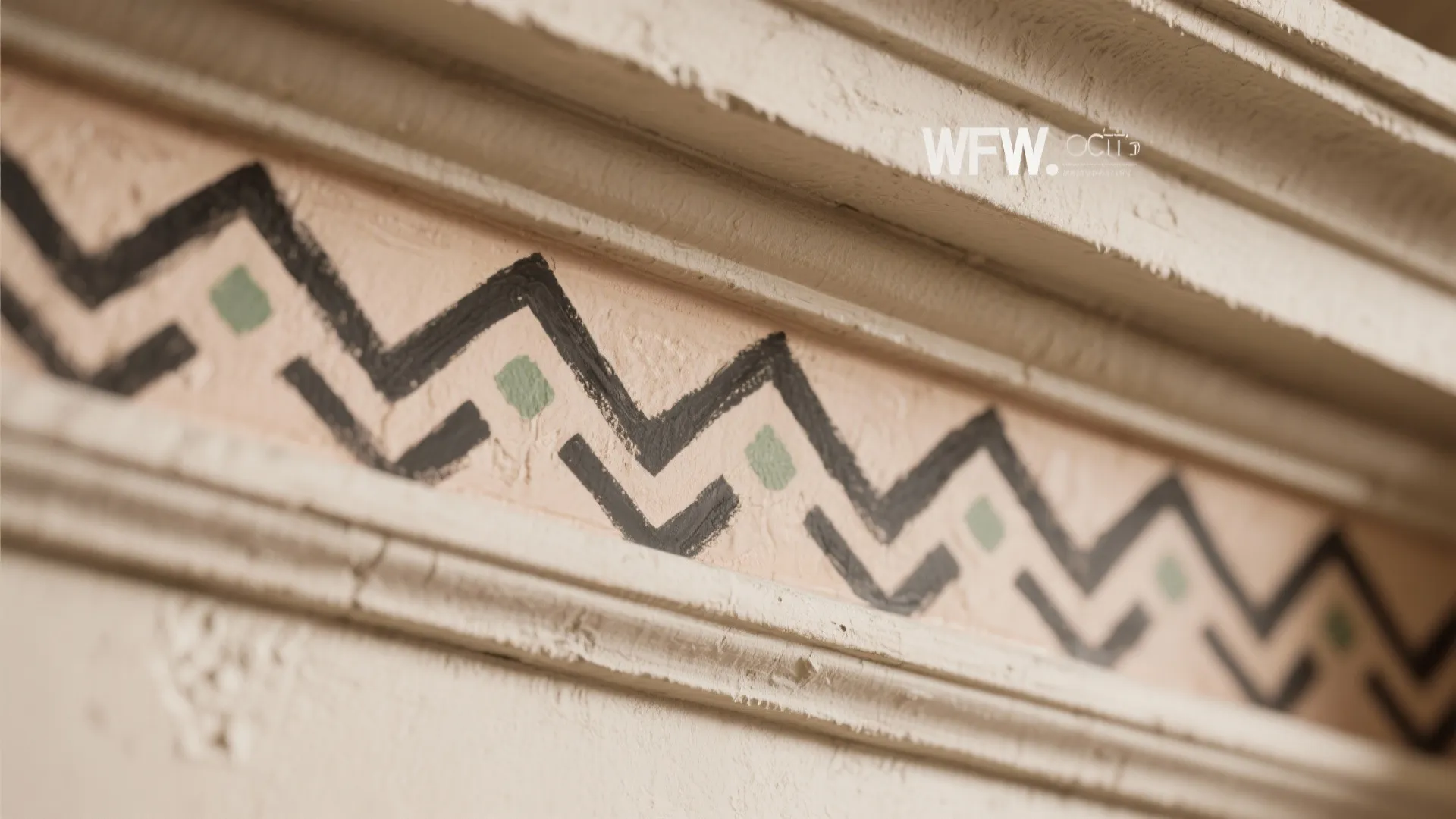 Hand-Painted Stencils and Borders