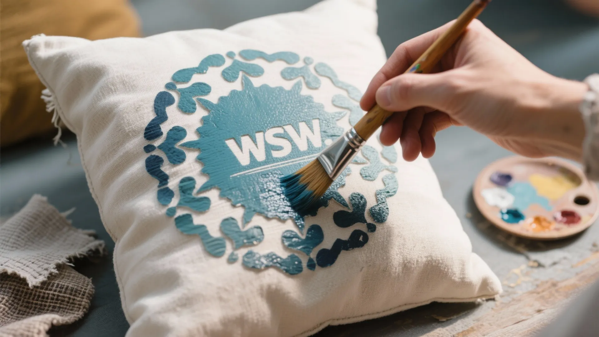 Idea 3: Stencil and Paint Accents