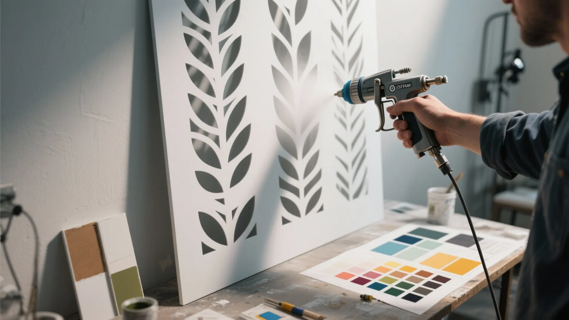 4. Stencils and Mural Details — Fast, Repeatable Patterns