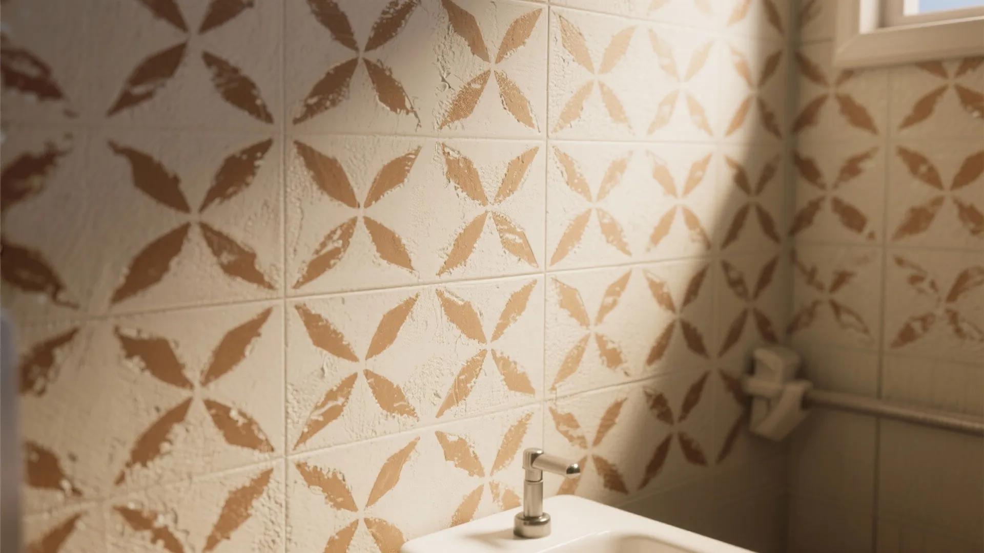 4. Patterned Paint or Stencil for Texture