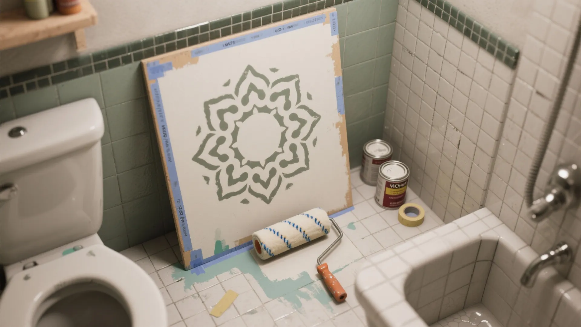 5. Patterns and stencils for small spaces