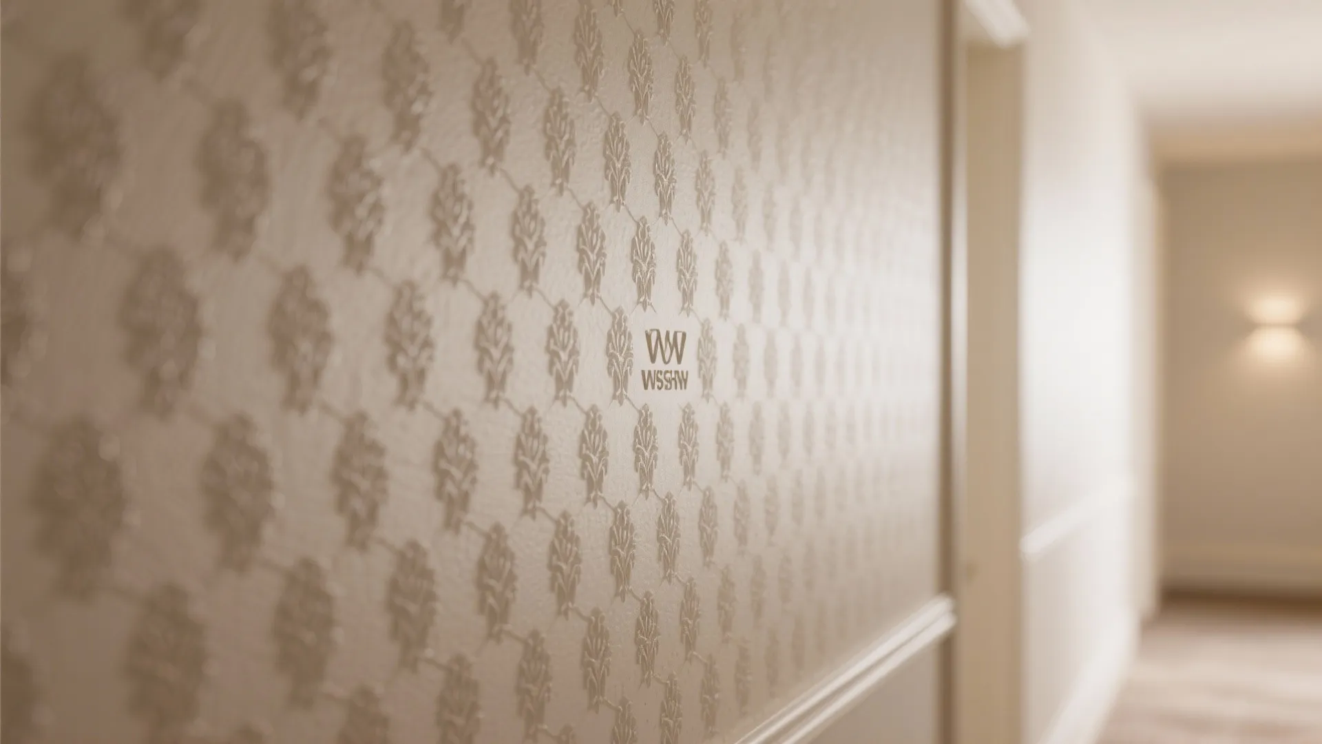 5) Patterned Paint, Stencils, or Textured Wallpaper