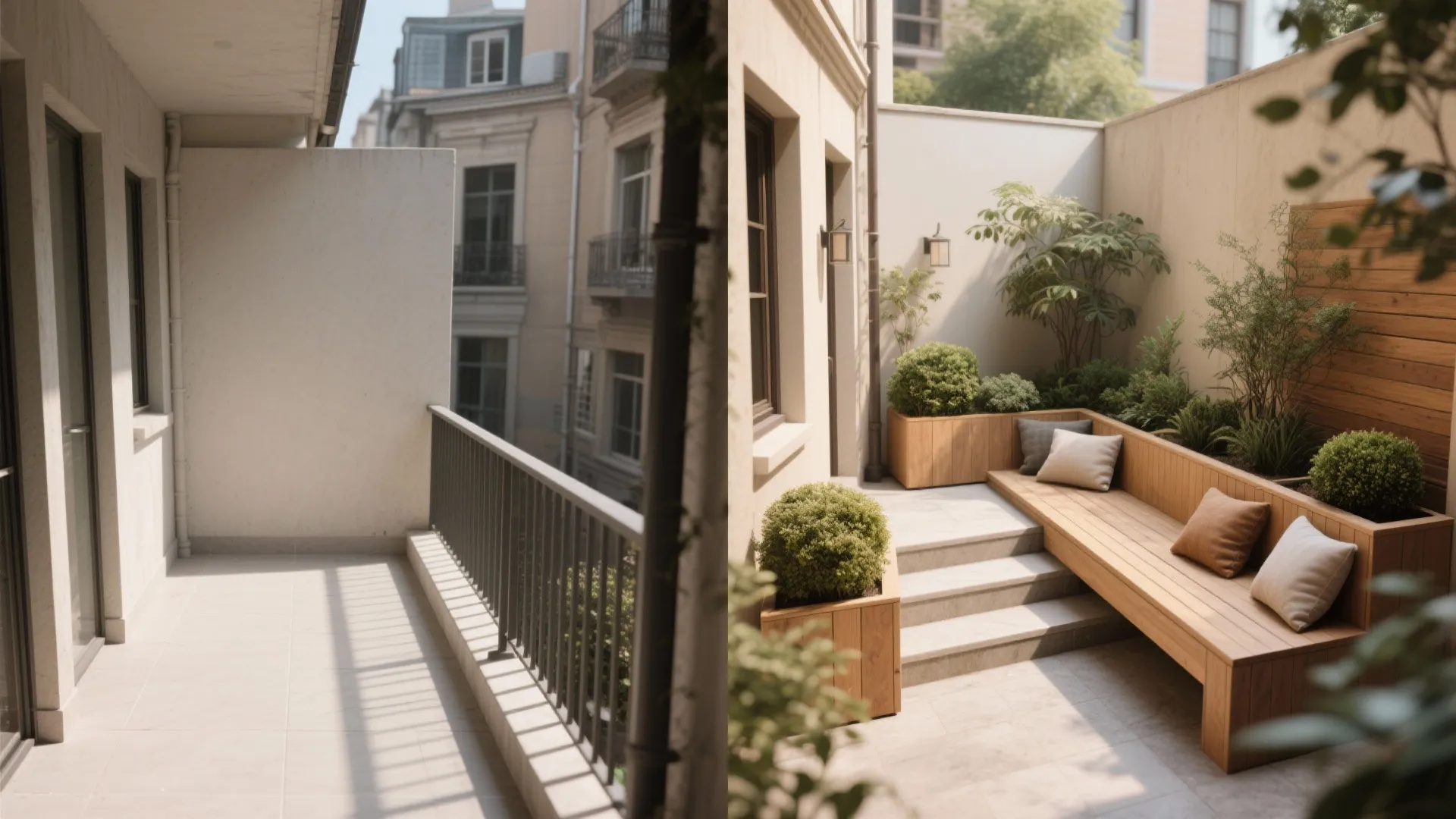 5. Multi-level Planters and Step Seating