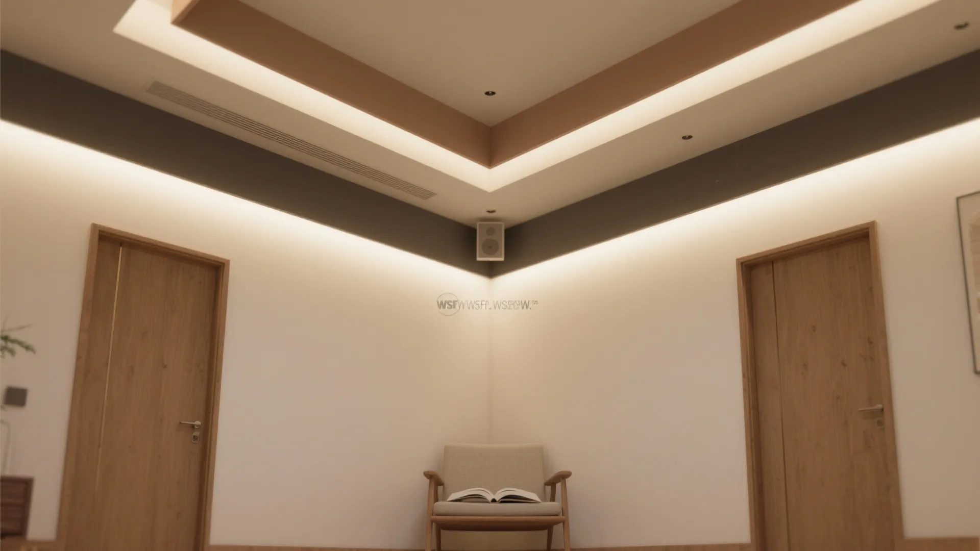 Layered POP Corner Ceilings with Step Detail