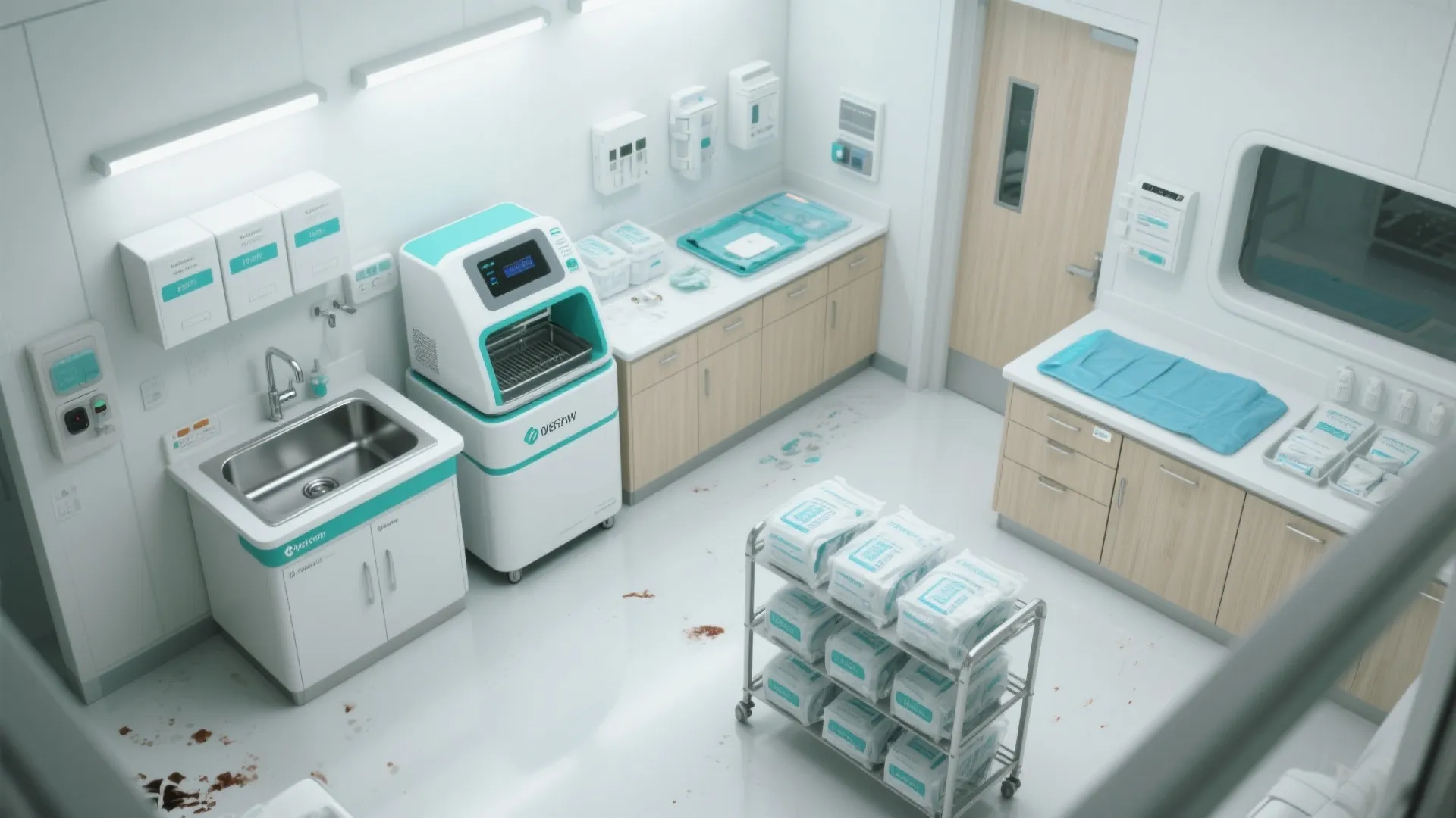 1. Streamline the sterilization station