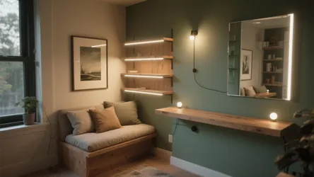 5 Stick-On Wall Light Ideas for Small Spaces
