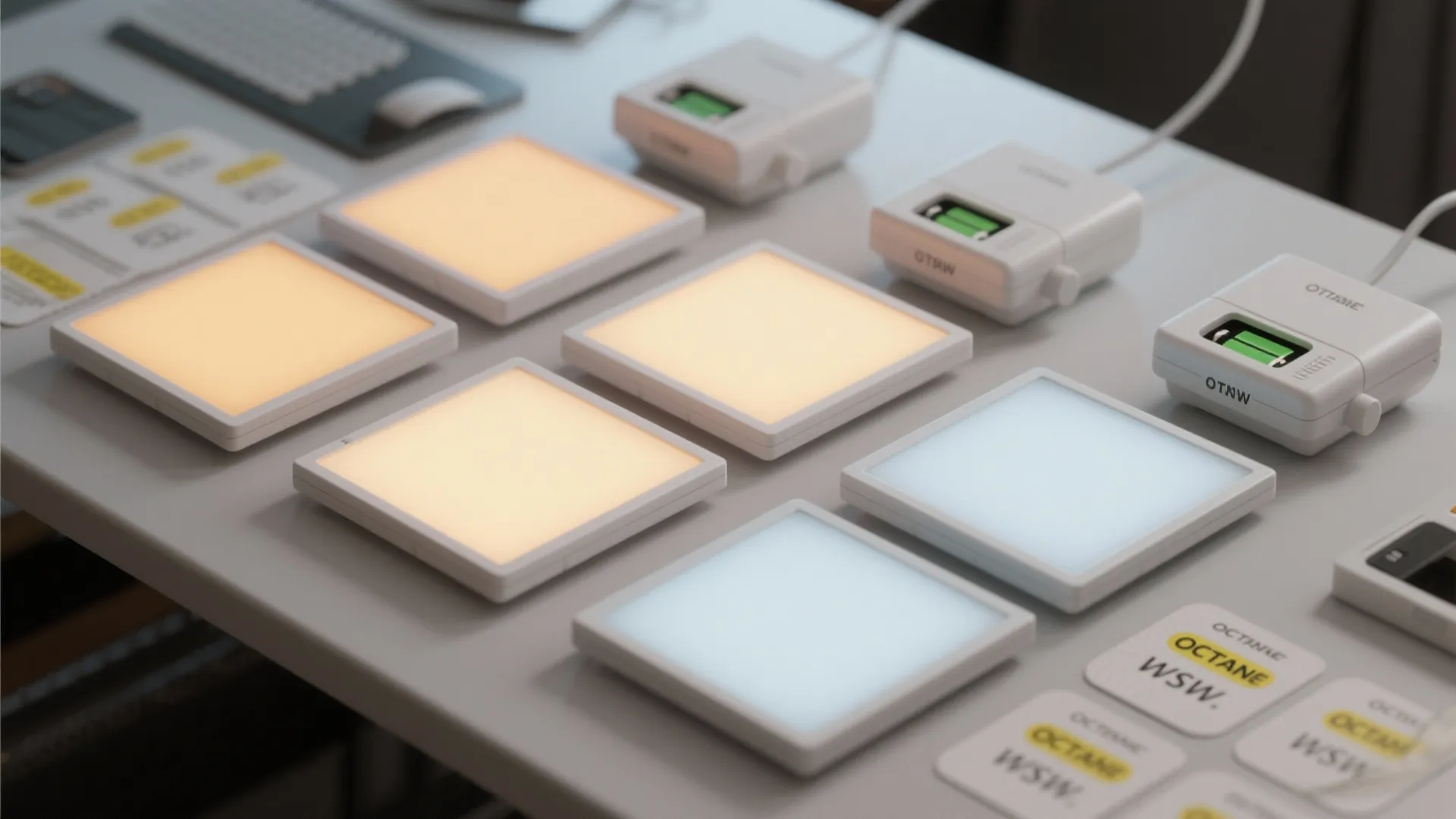 5. Stick-On LED Panels