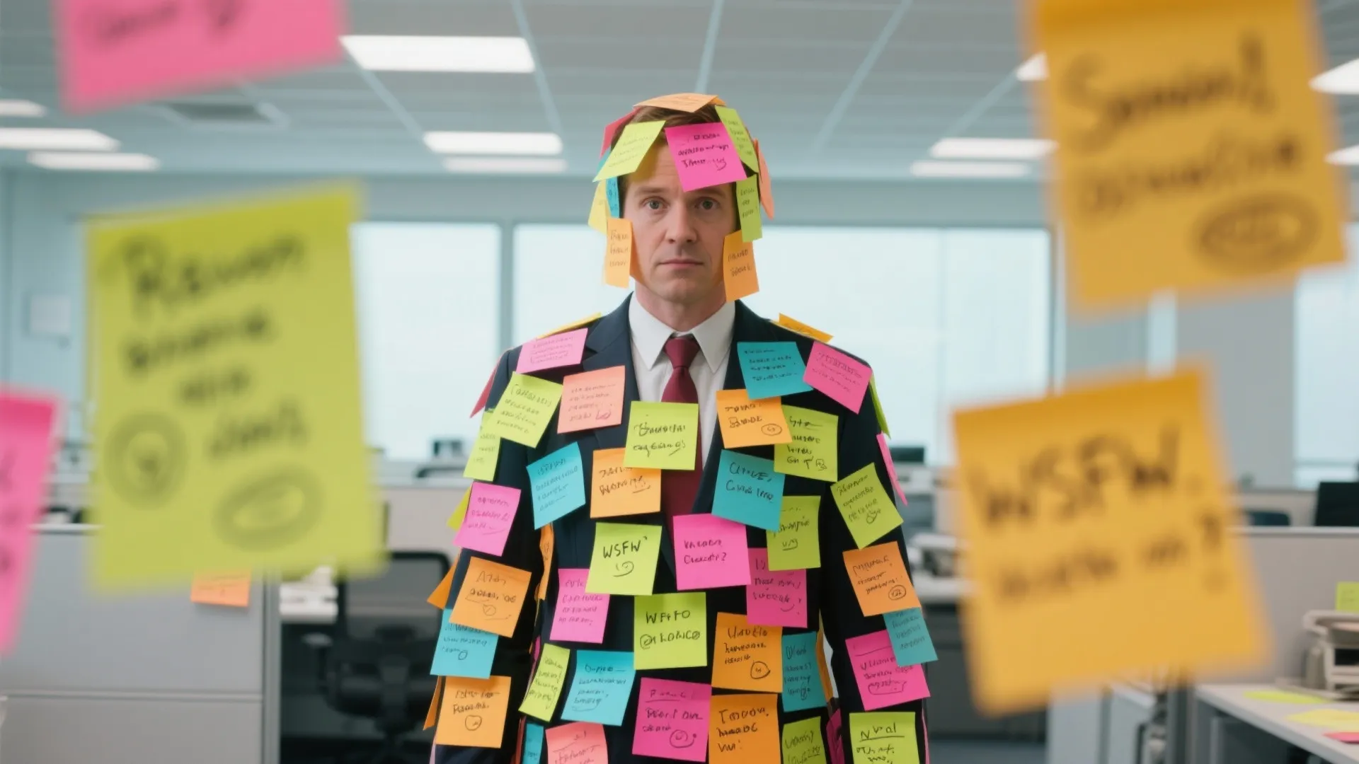 3. Sticky Note Explosion