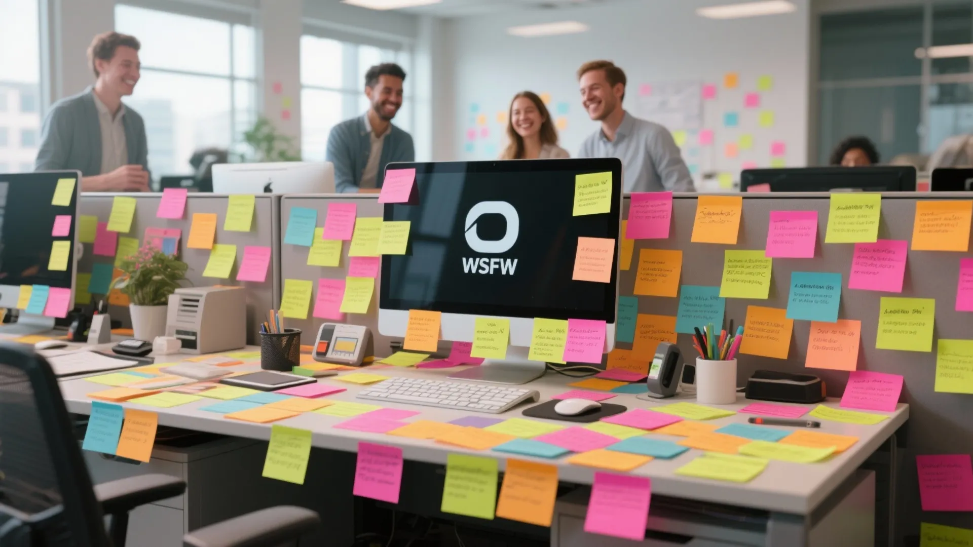 Tip 5: Sticky Note Avalanche