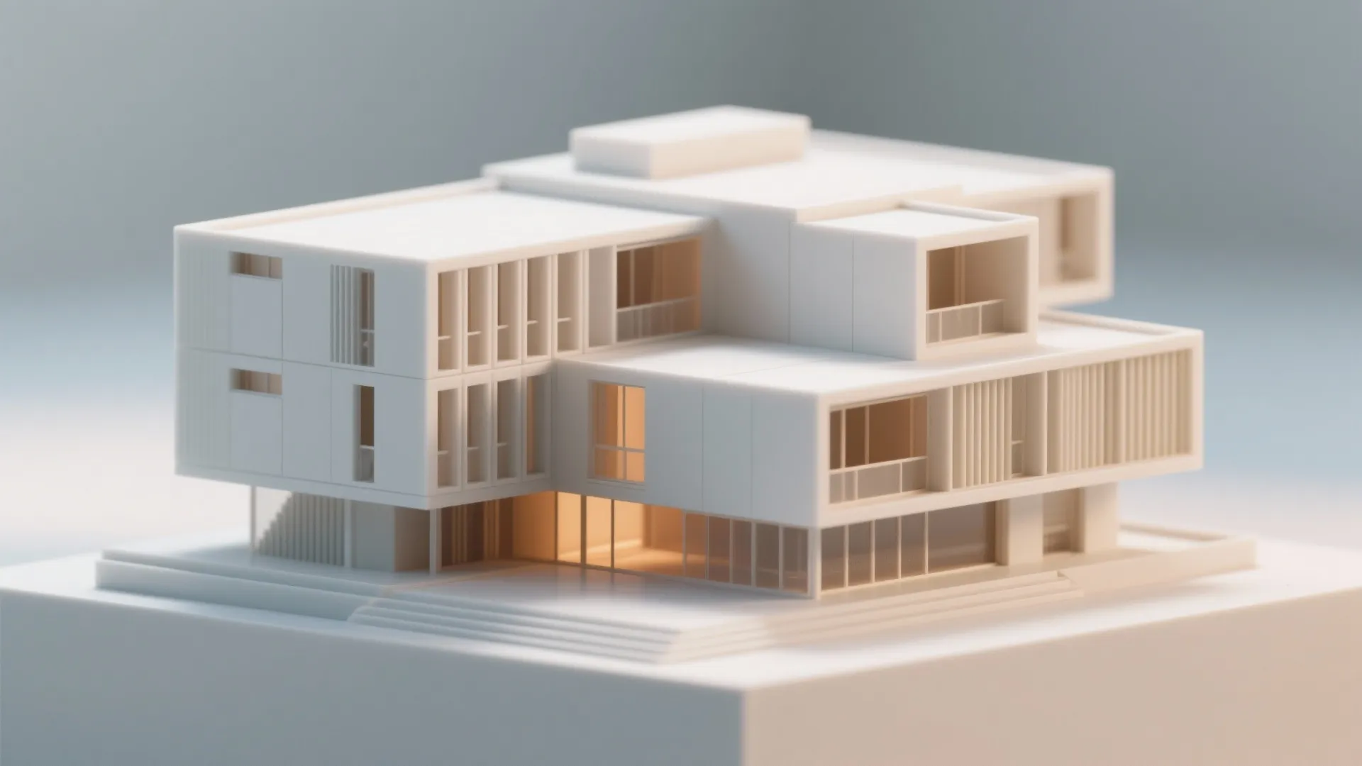 Premium 3D Building STL Model: Highly Detailed Free Building 3D Model for Your Projects