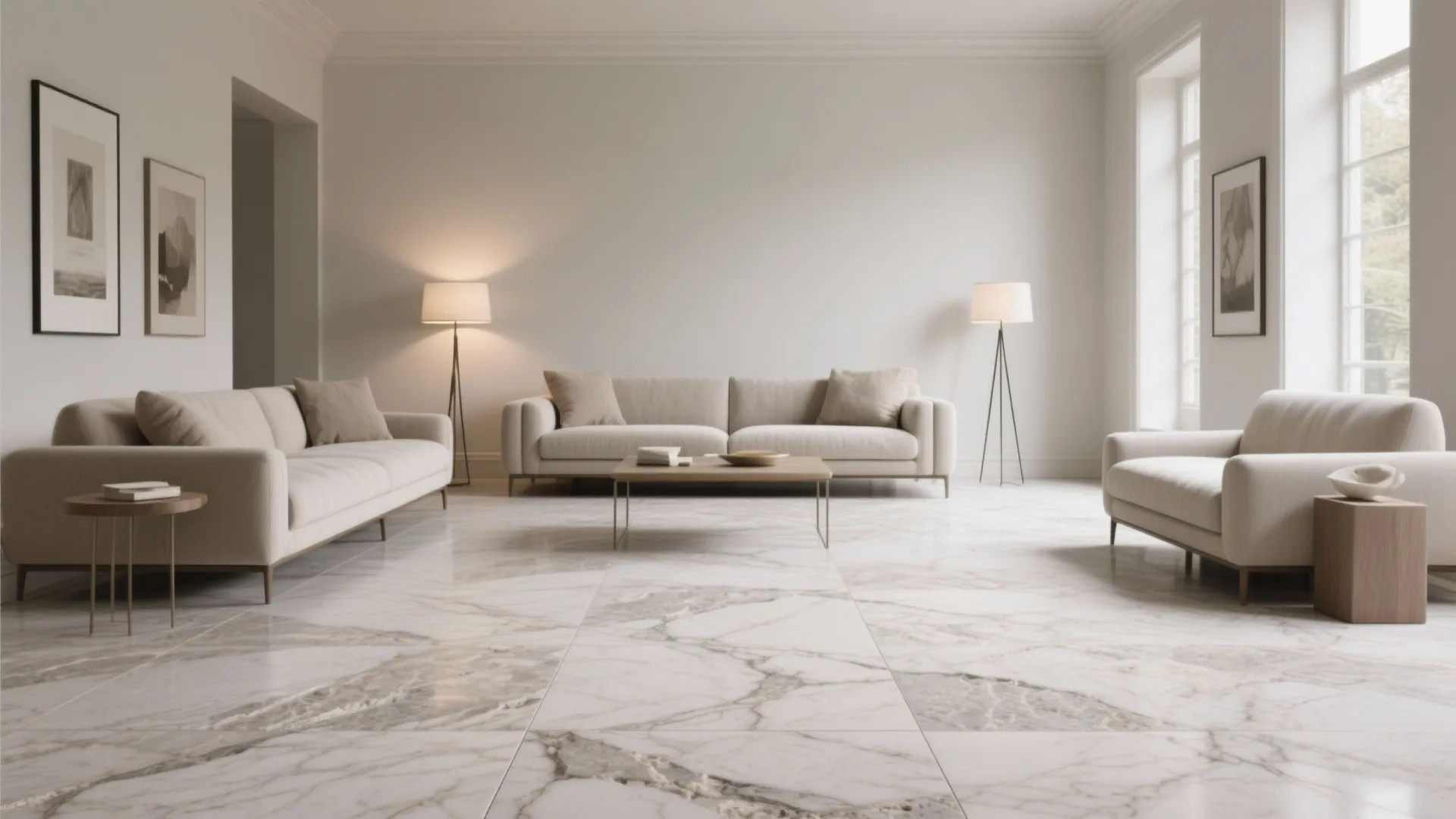 Large-Format Stone-Look with 3D Veining