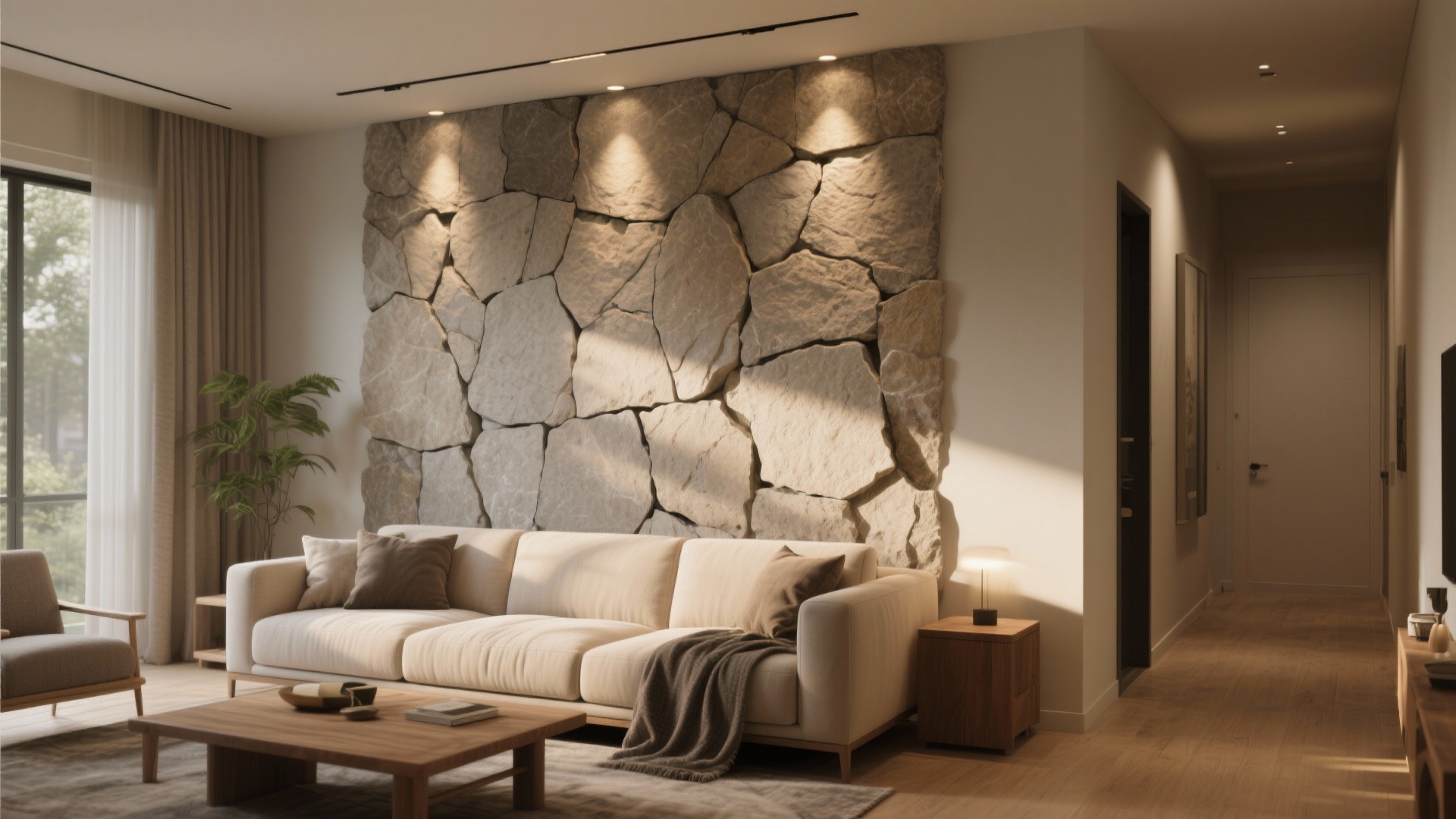 5 Wall Colour Texture Design Ideas for Hall