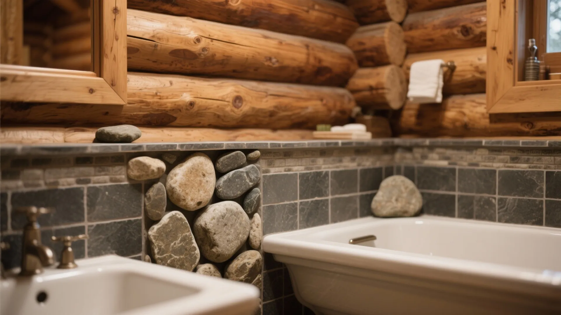 1. Natural Stone Accents