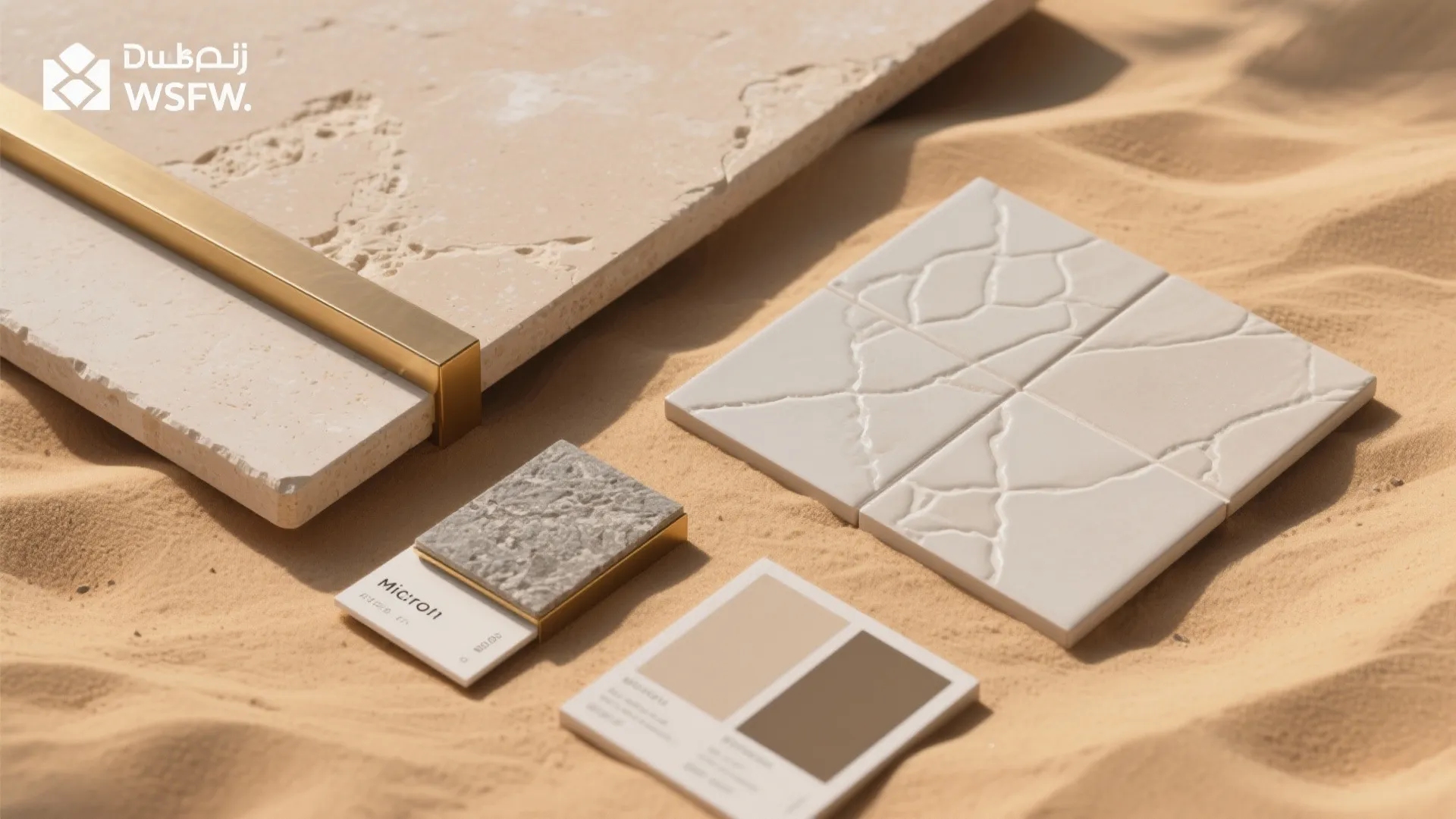 Stone, metal, and microcement that love Dubai’s climate