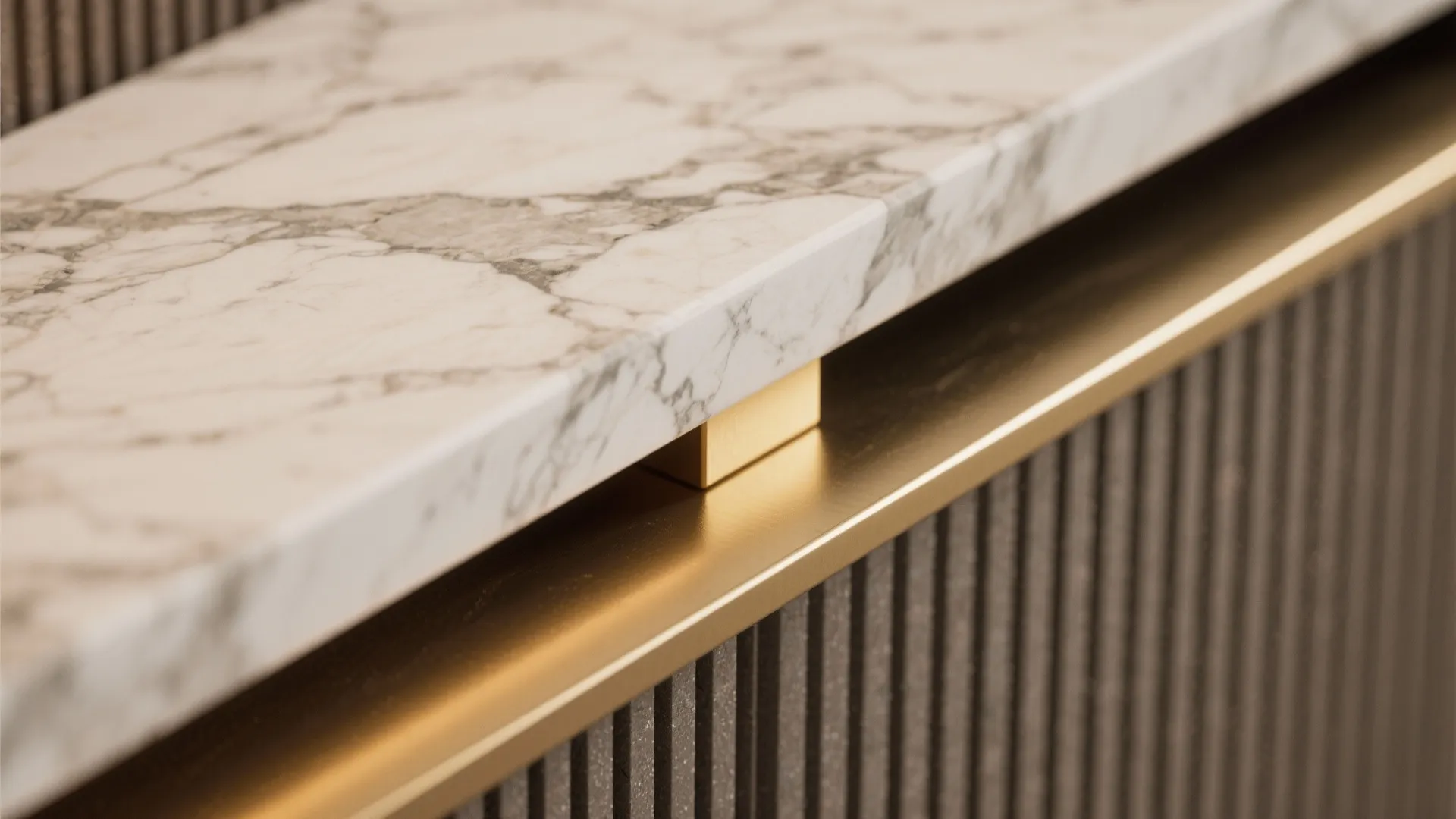 Sculptural Stone and Bespoke Metal Accents