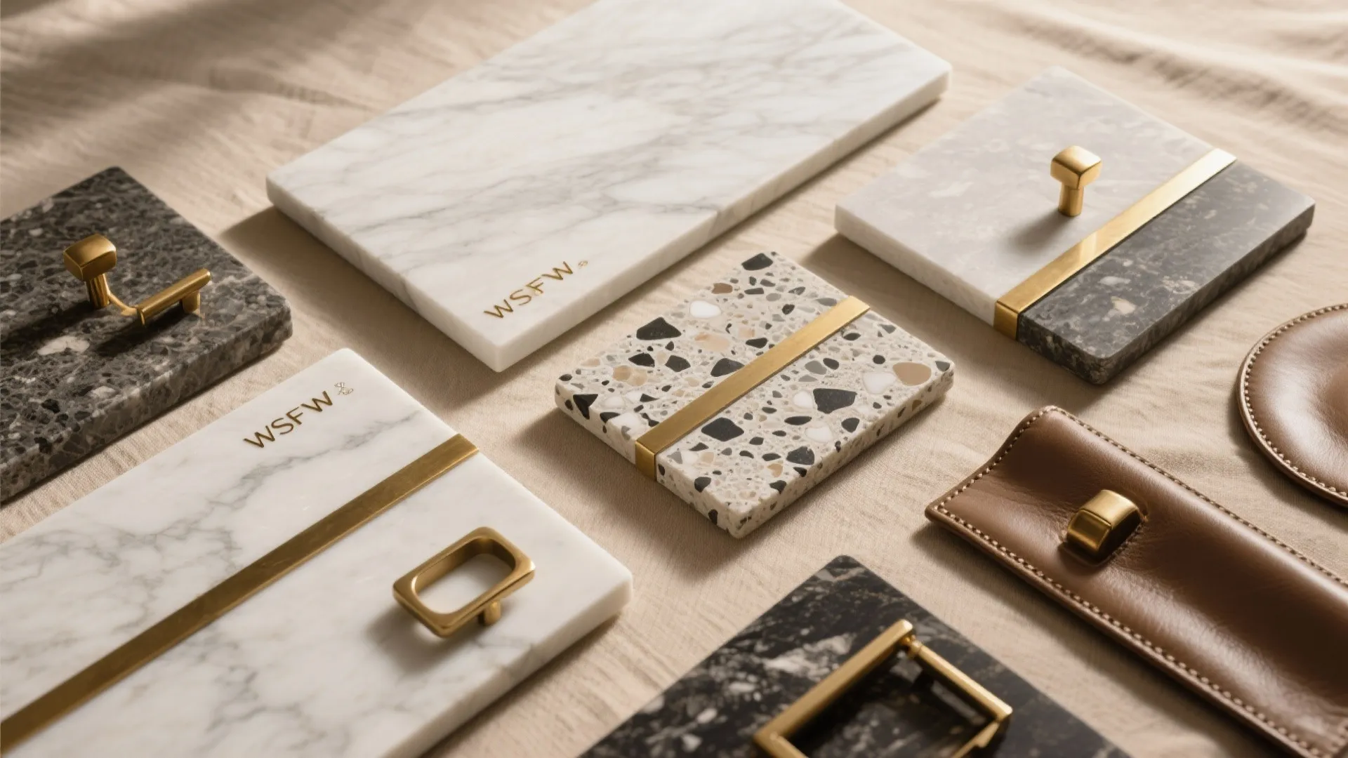 Timeless Stone and Brass: Layering Heritage with Modern Lines