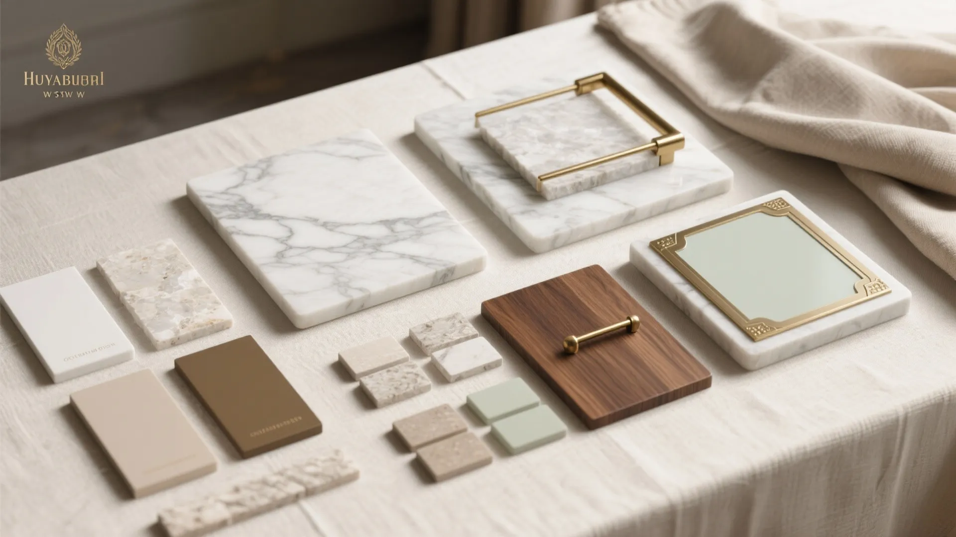 Stone, brass, and breathable whites: a Hyderabad luxe palette