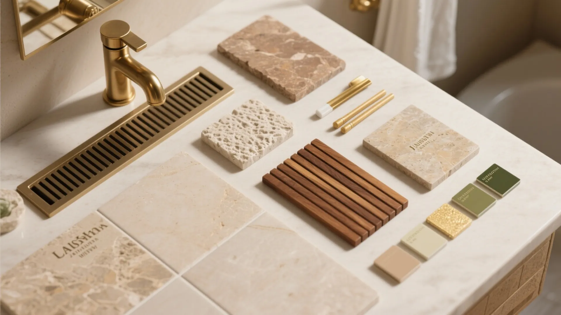 Stone, Brass, and Teak: A Timeless Indian Palette