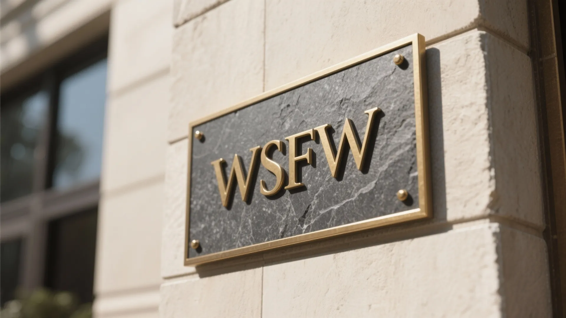 Stone and Brass Inlay (Granite/Slate with Flush Letters)