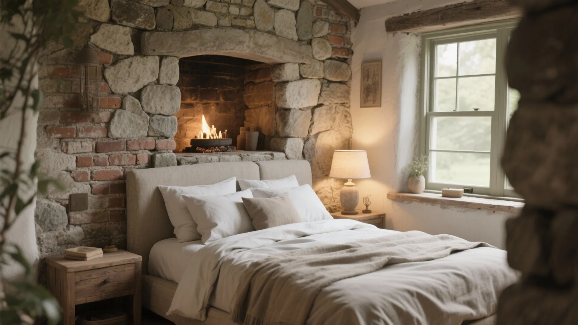 3. Stone, Brick and Natural Accents