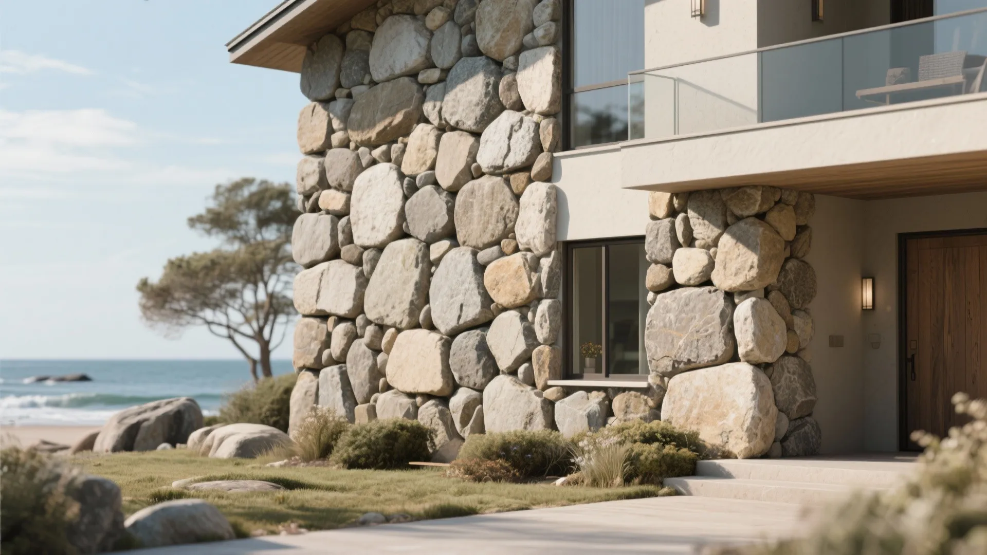 Textured Stone Cladding