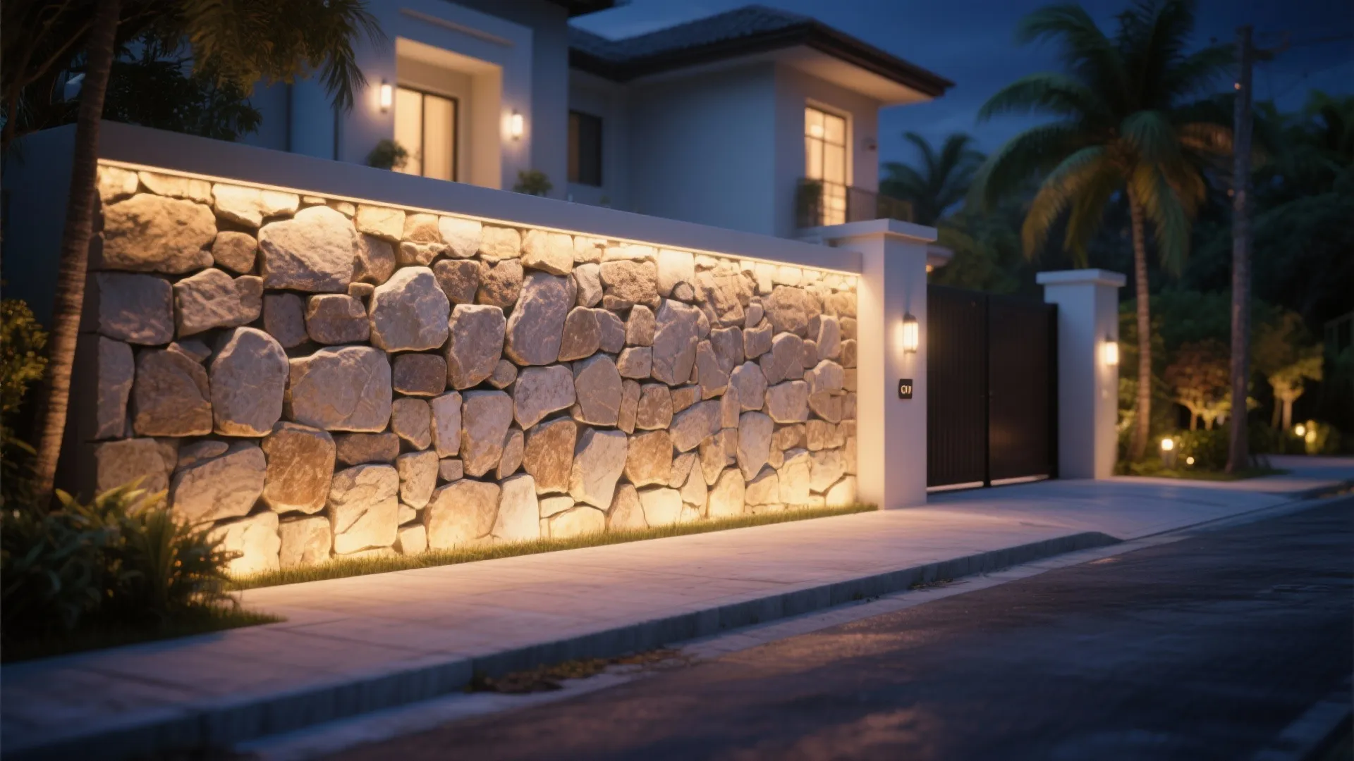 Tip 3: Stone Cladding Luxury