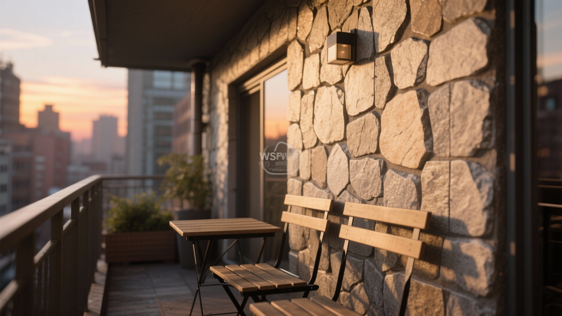 Small Balcony Feels Plain? 5 Balcony Wall Tile Ideas