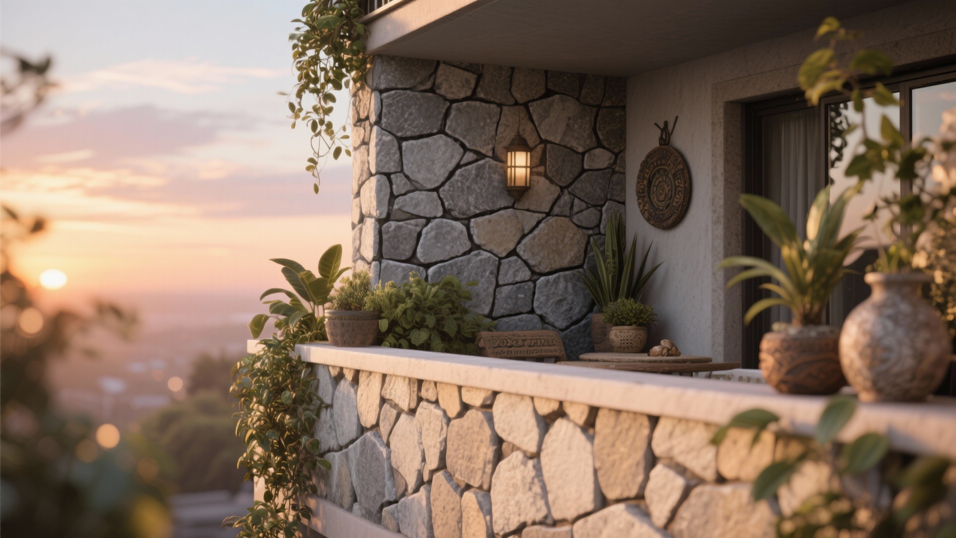 Stunning Textured Stone Finish Decoration Ideas image