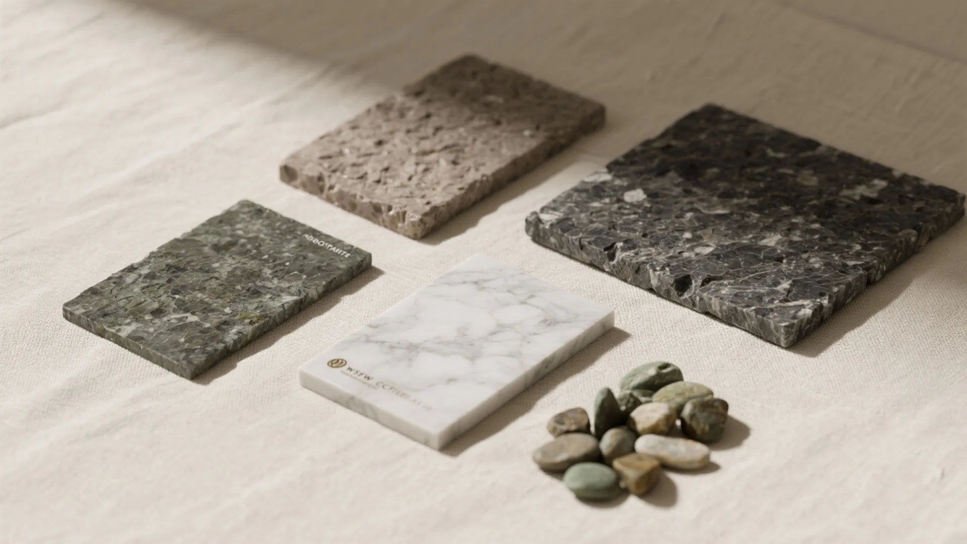 Flamed Stone or Pebble Floors for a Spa Vibe