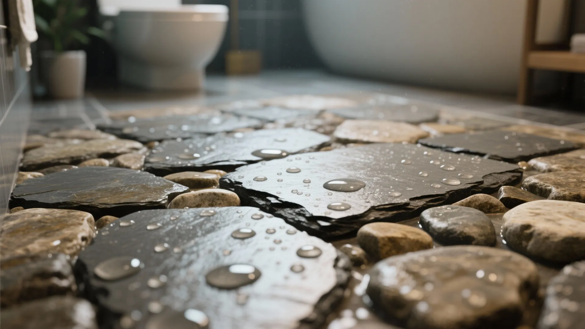 2. Natural Stone Accents