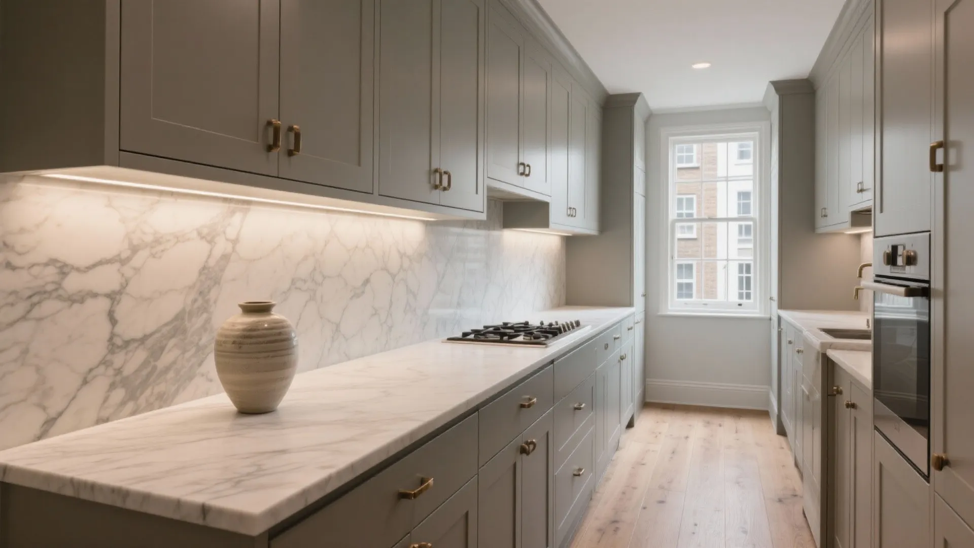 Stone-Forward Kitchens with Subtle Drama