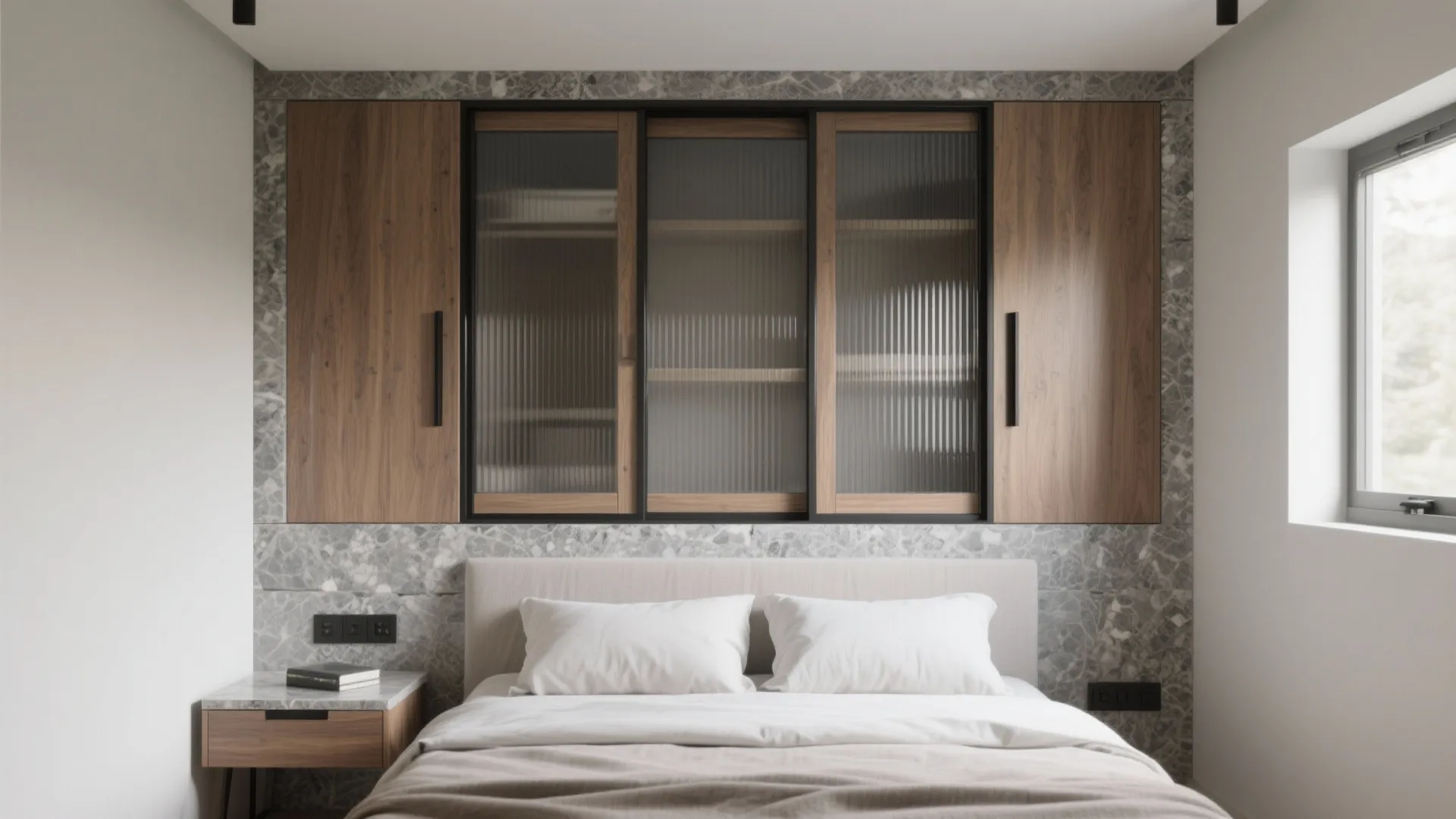 Stone Almirah Design in Wall: 5 Space-Savvy Ideas: A senior interior designer’s field-tested ideas for elegant built-in stone wardrobes—sliding fronts, jali ventilation, bridge storage—plus sizes, materials, and hardware tips.