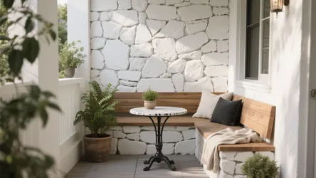 5 Painted Stone Wall Ideas