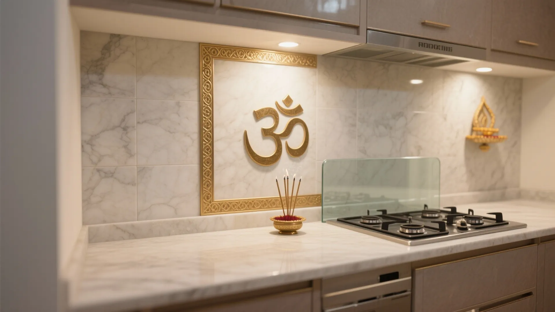 Stone or Tile Backdrops with Inlay Detail