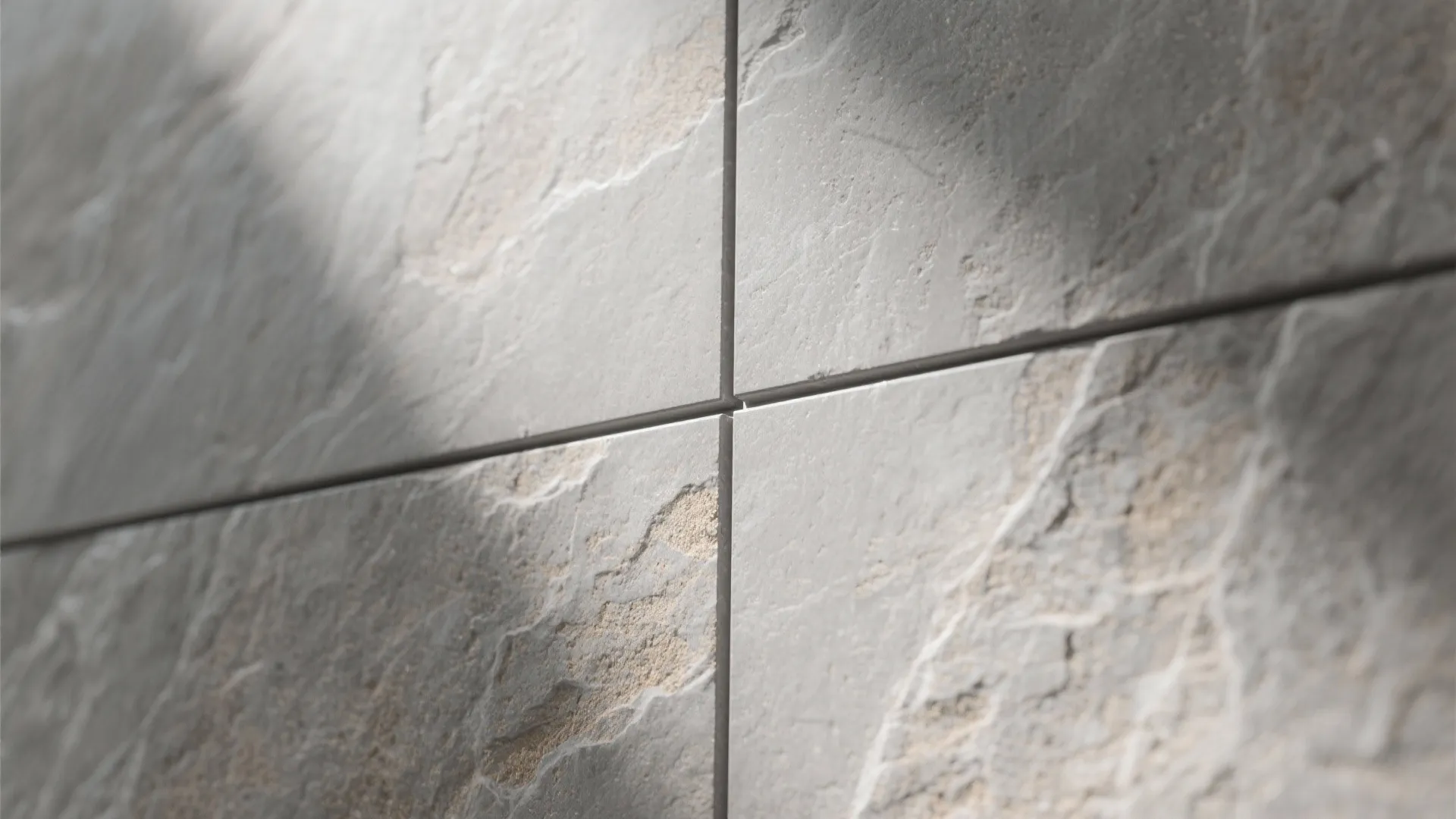 Textured Stone-Look Tiles for Tactile Depth