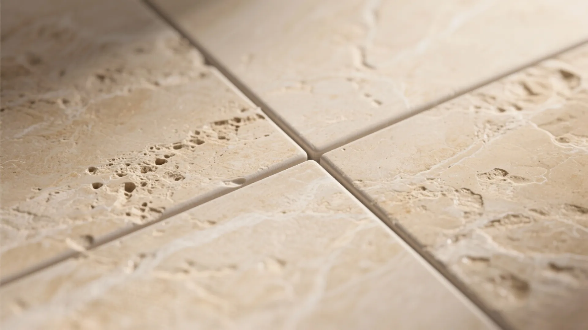 Earthy Stone-Look Tiles for Warmth and Spa Vibes