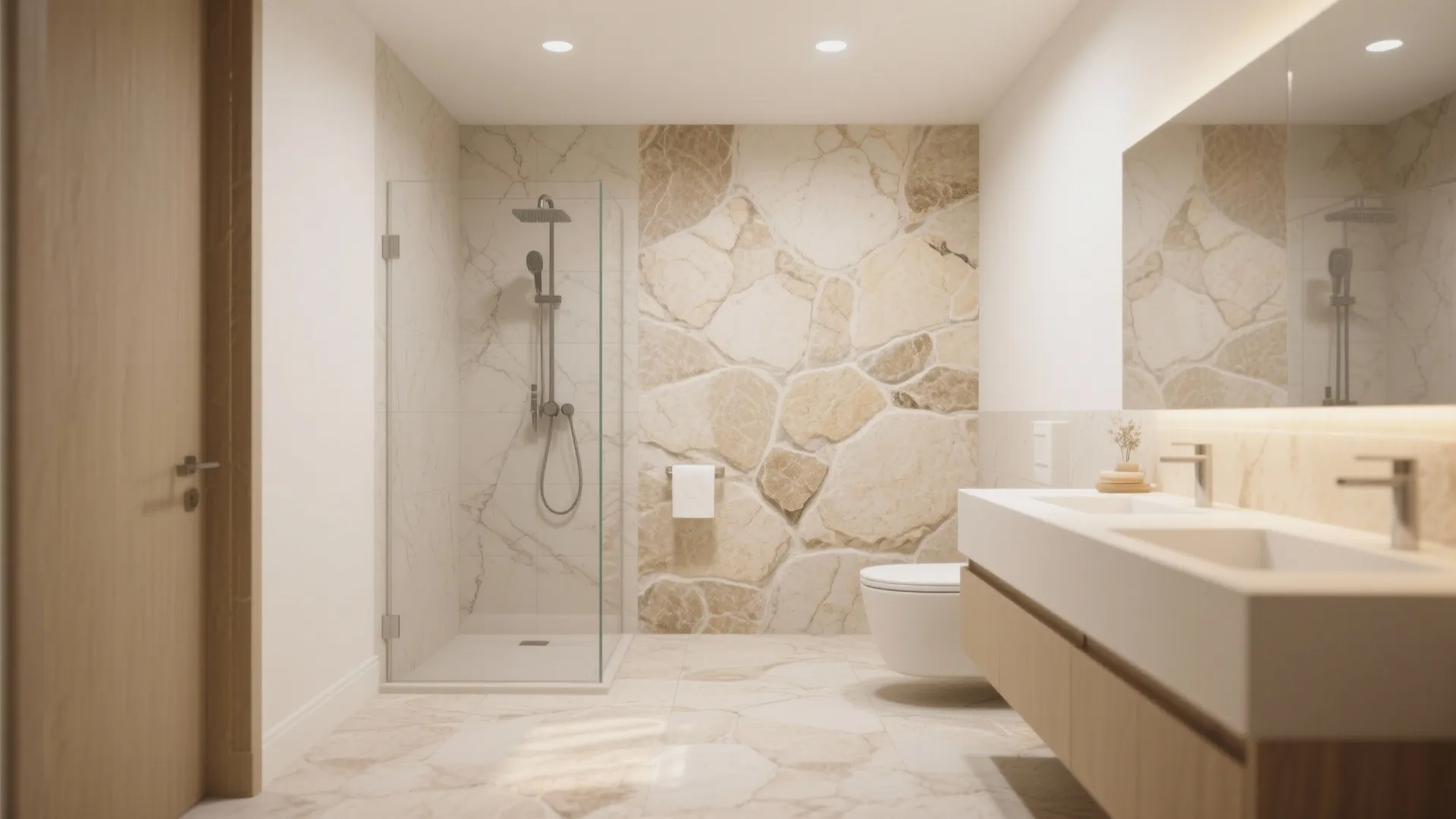 Porcelain That Looks Like Stone (Without the Stress)