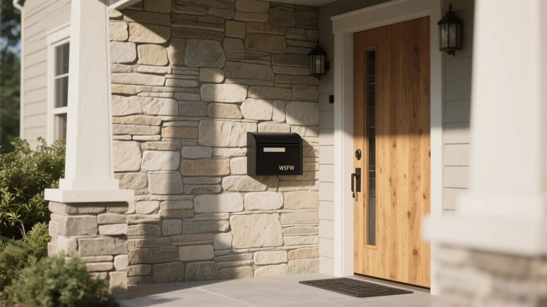 Textured Stone-Look Tiles for Warmth and Character