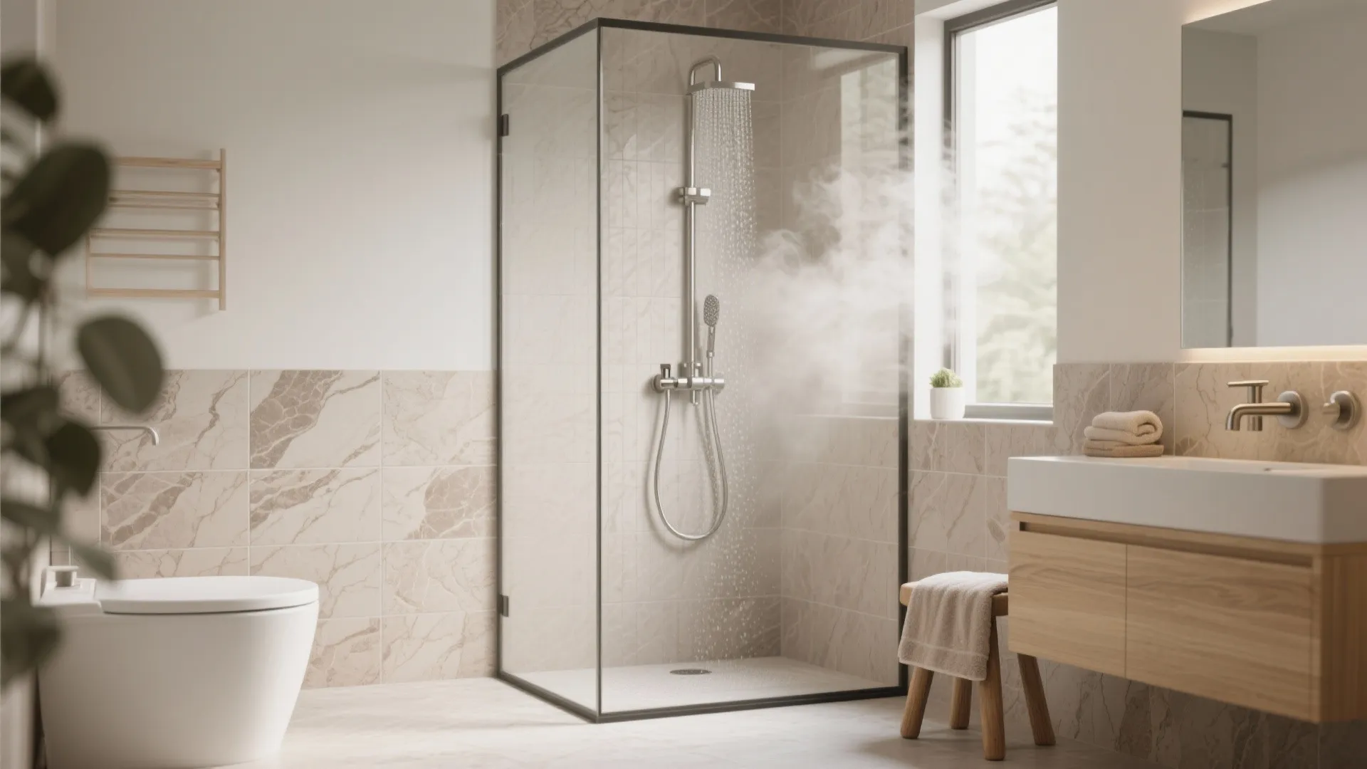 Stone-Look Stickers for a Spa Vibe