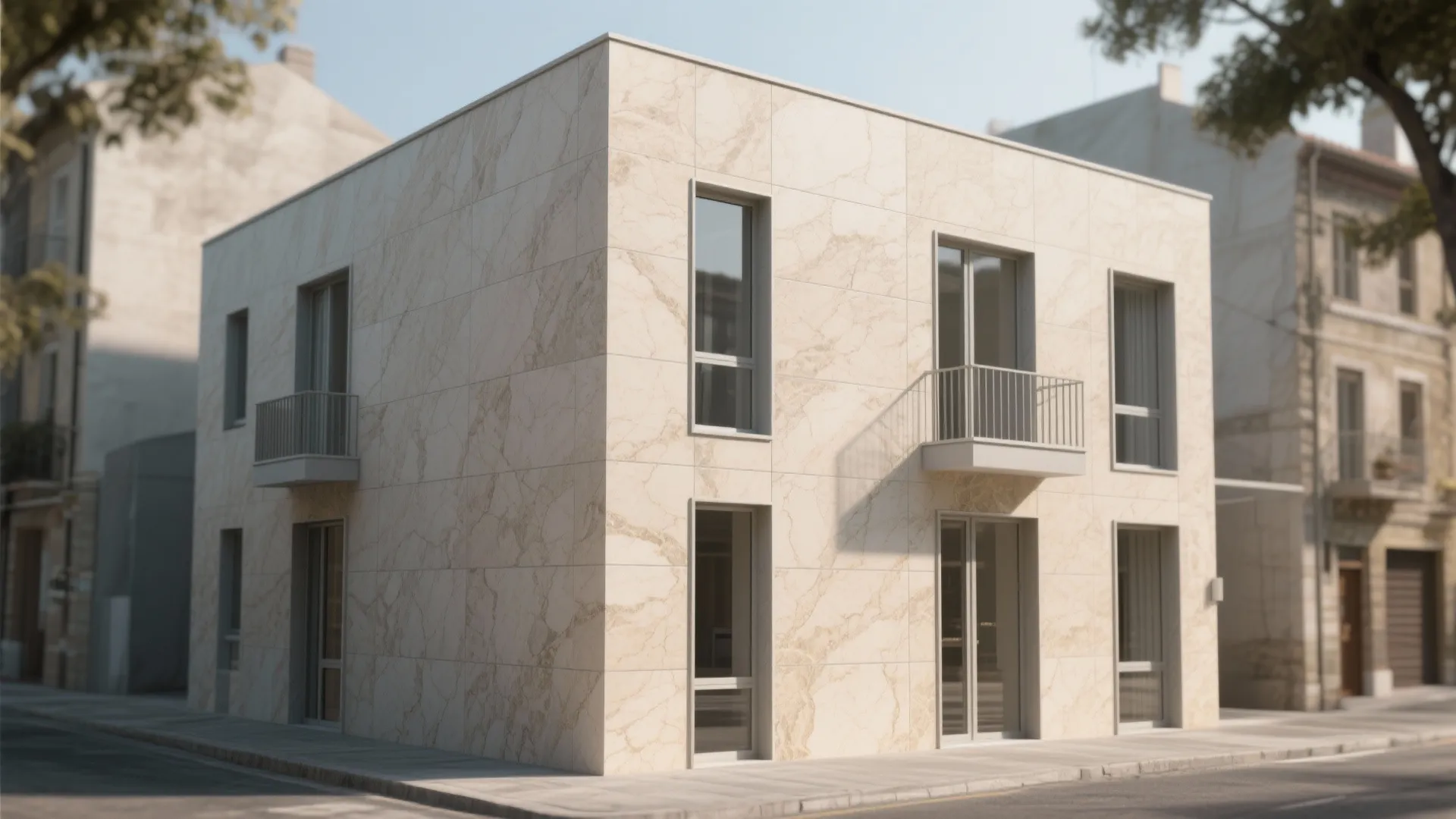 Stone-Look Large-Format Tiles