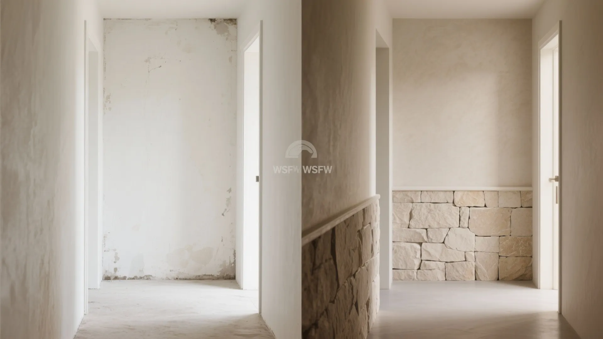 4) Stone Veneer or Microcement for Everyday Durability