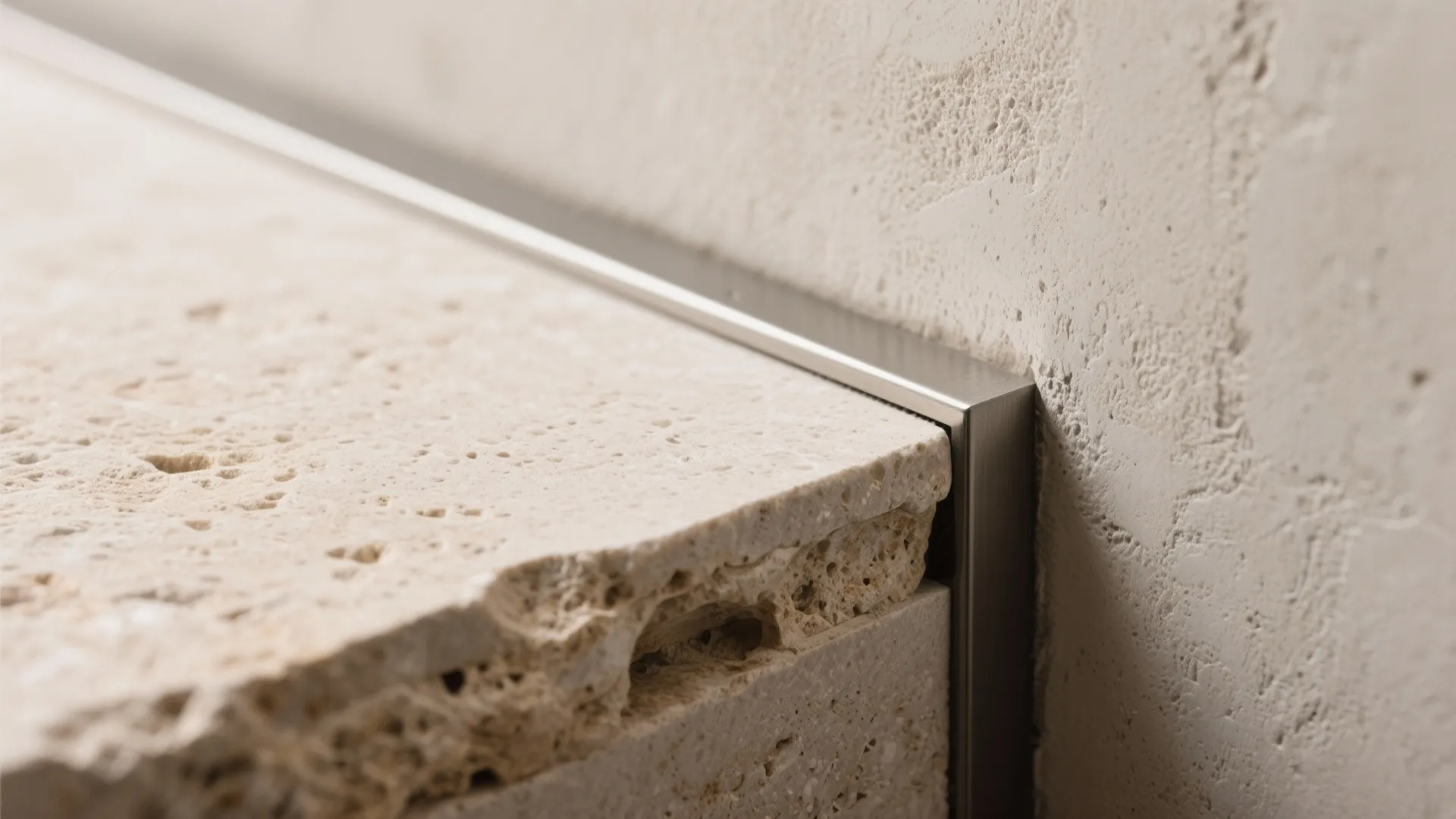 Statement Material: Stone, Veneer, or Textured Plaster