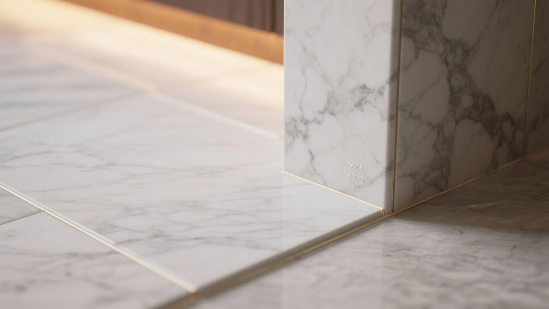 Stone-Look Porcelain (And Real Stone Where It Counts)