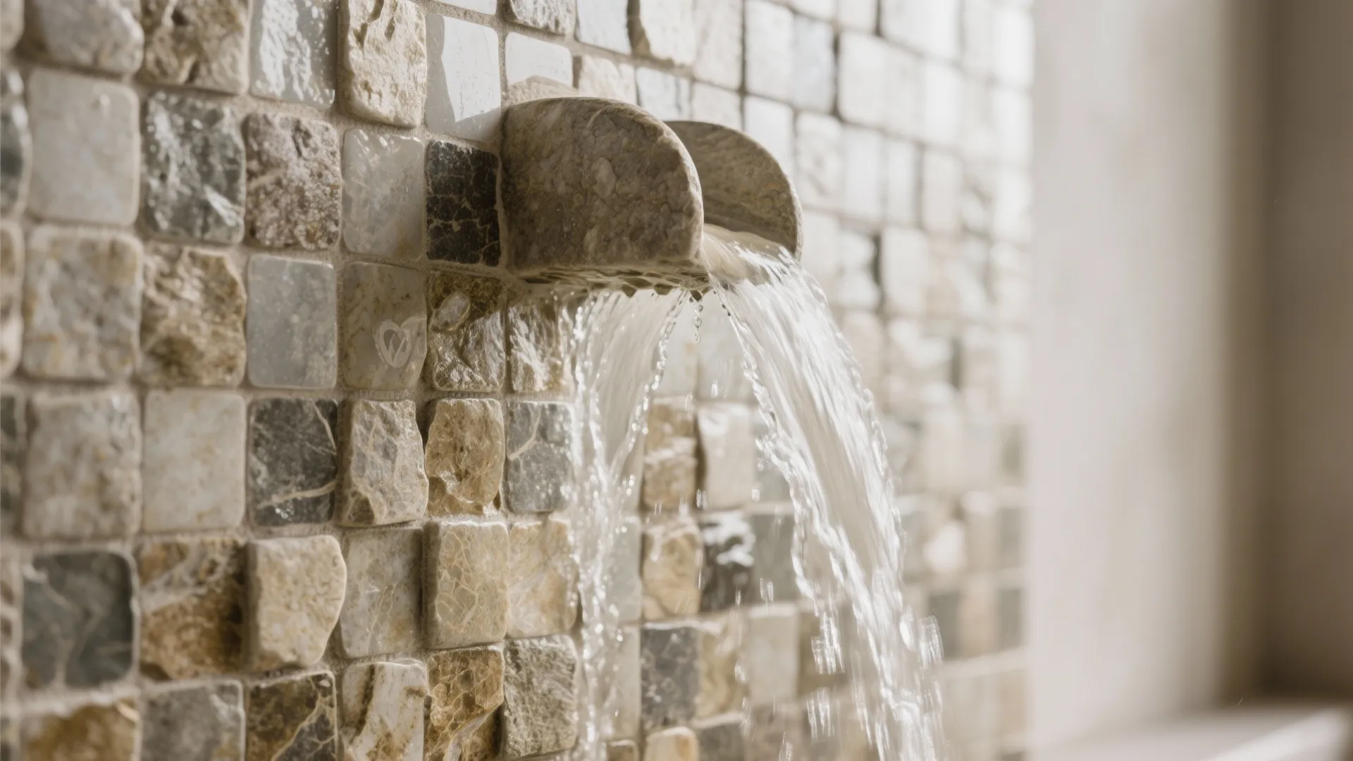 8. Natural Stone Mosaic