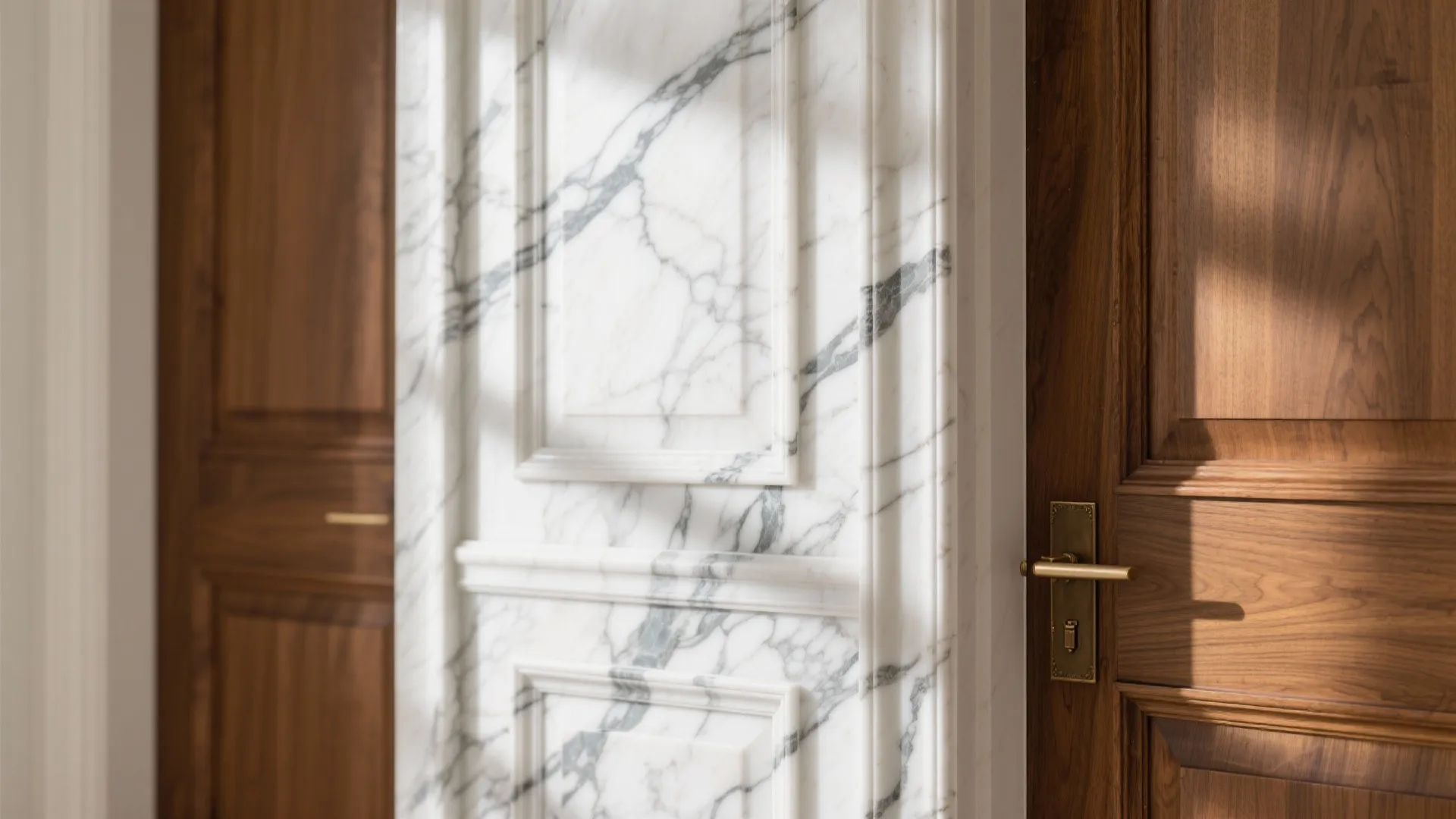 Timeless stone and bespoke millwork